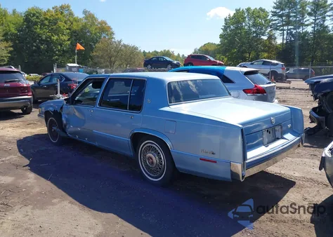 1990 Cadillac Deville из США, поврежденный, VIN 1G6CD5335L4207875